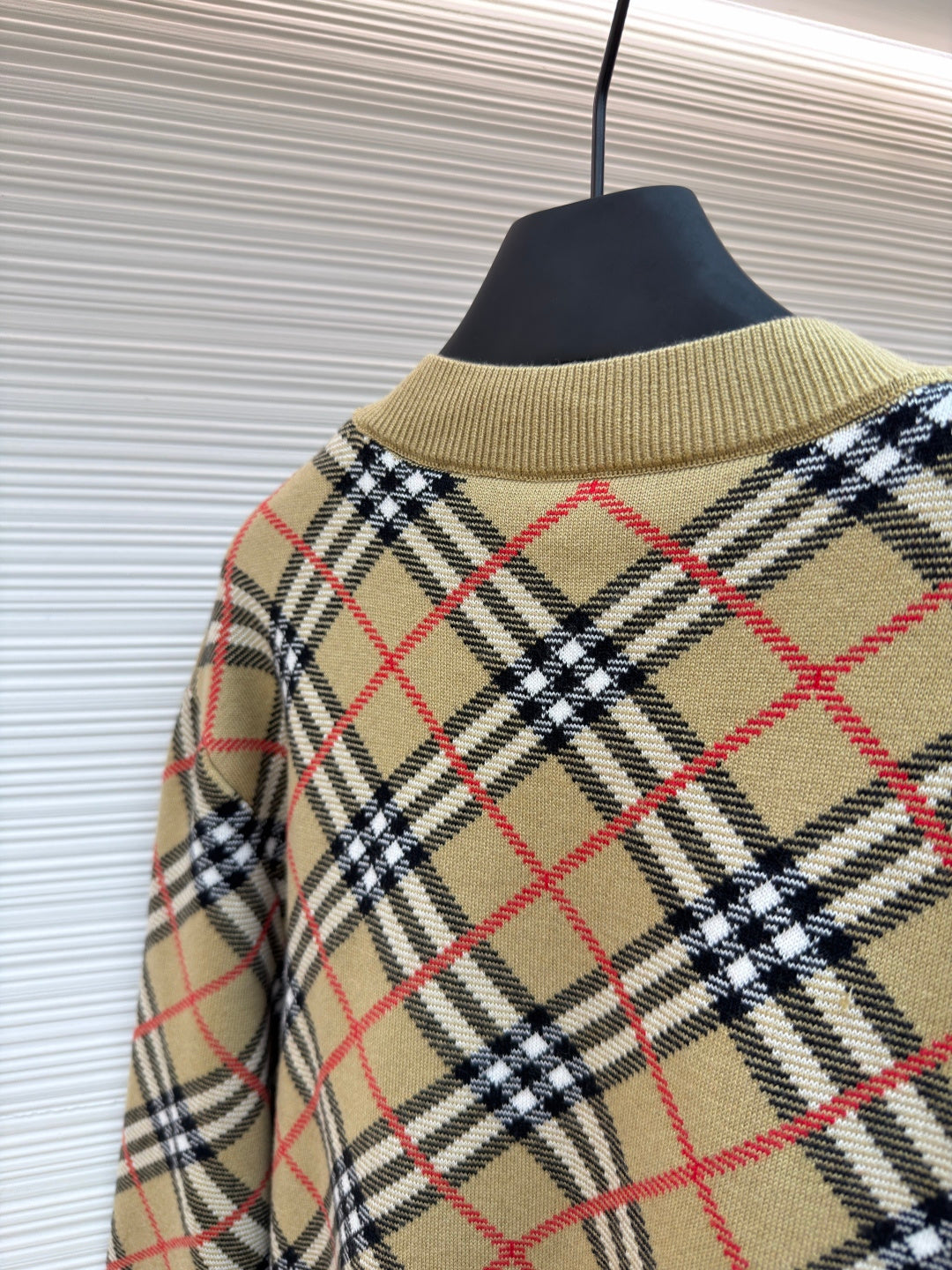 Vintage Check Crewneck Sweater