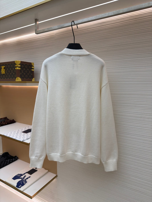 Embroidered Crewneck Sweater