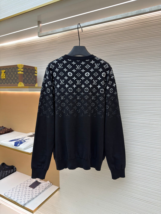 LV Logo Crewneck Sweater