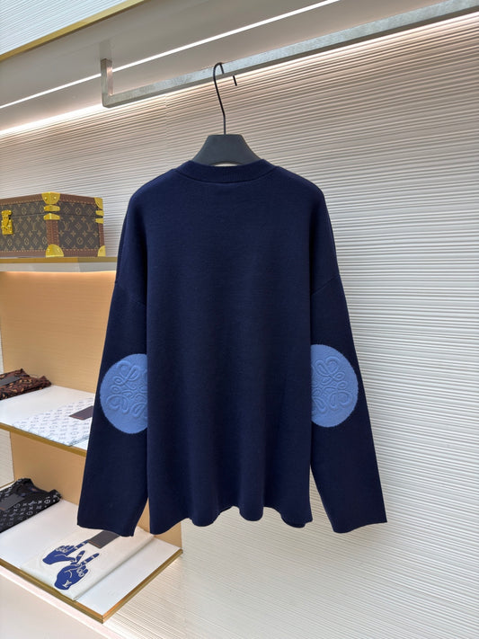 Embroidered Crewneck Sweater