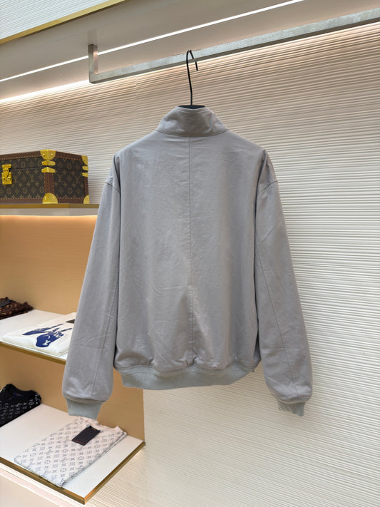 Embroidered Zip Jacket