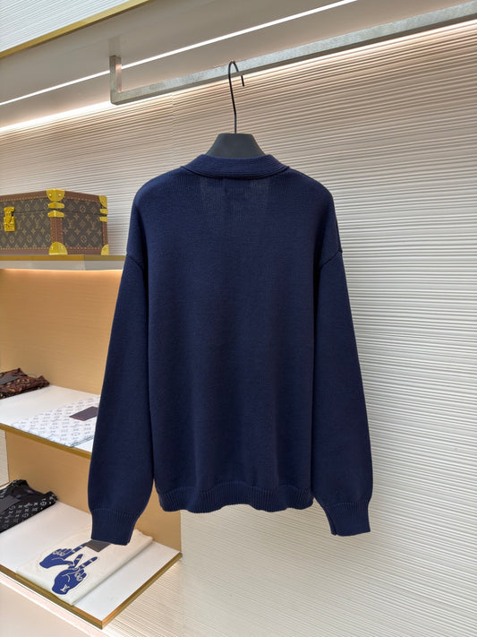 Embroidered Crewneck Sweater