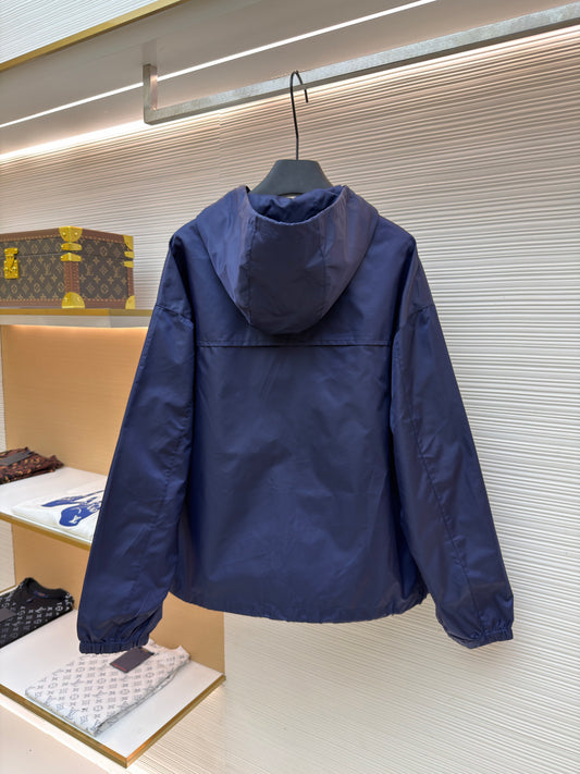 Triangle Logo Hooded Jacket