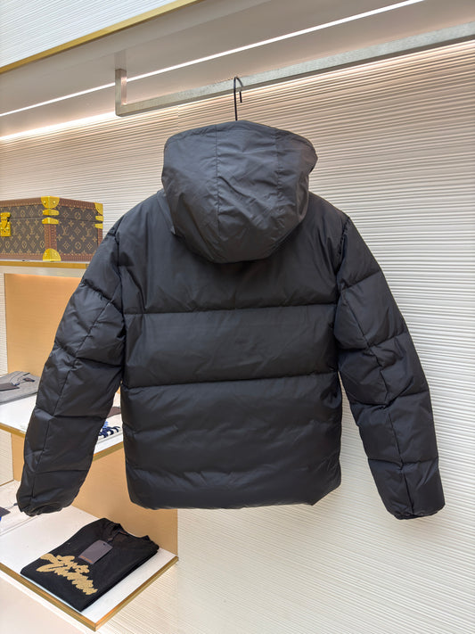Logo Patch Down Jacket