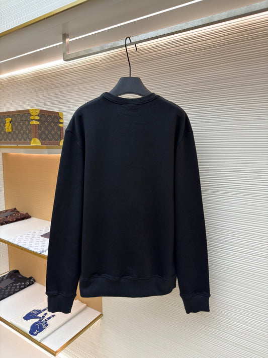 Embroidered Crewneck Sweatshirt
