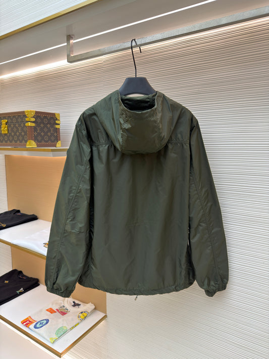 Hooded Windbreaker
