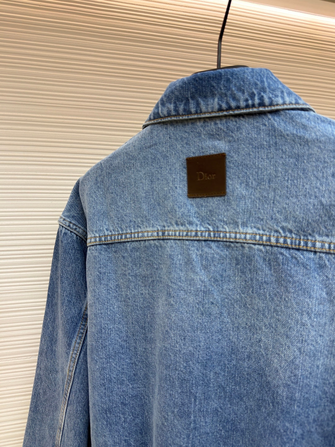 Embroidered Denim Jacket