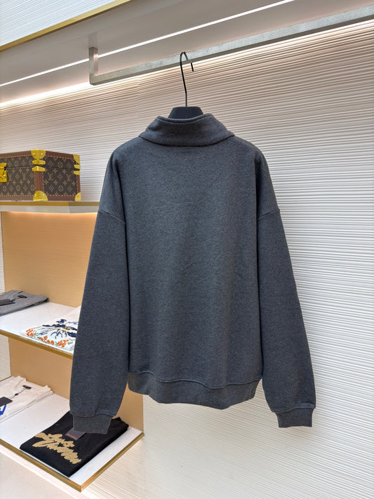Embroidered Crewneck Sweatshirt
