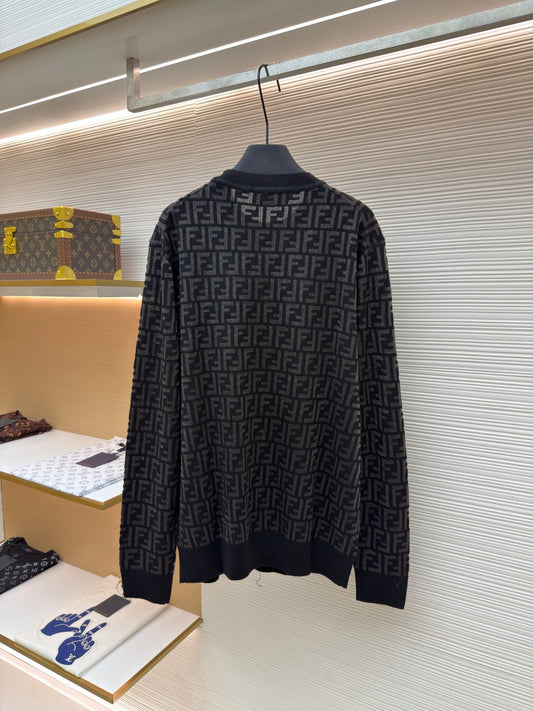 FF Motif Crewneck Sweater