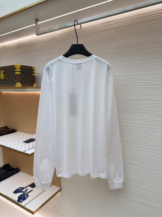 Embroidered Longsleeve T-Shirt