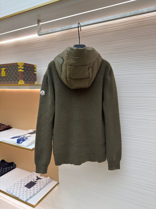 Embroidered Down Jacket