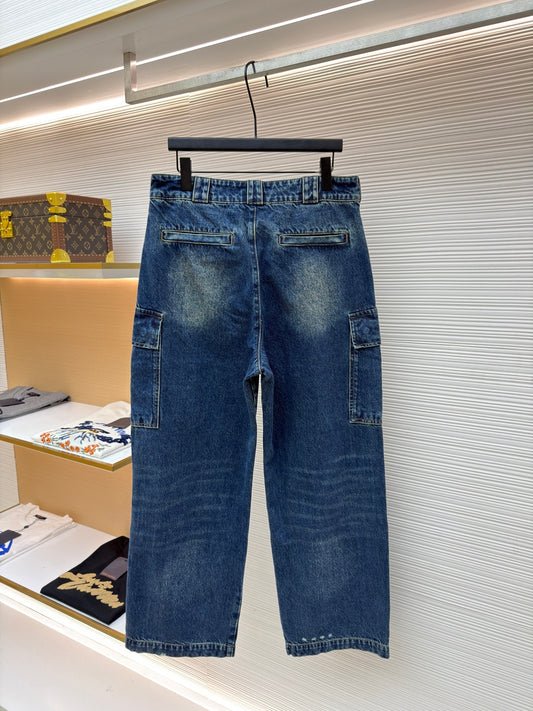 Triangle Logo Jeans