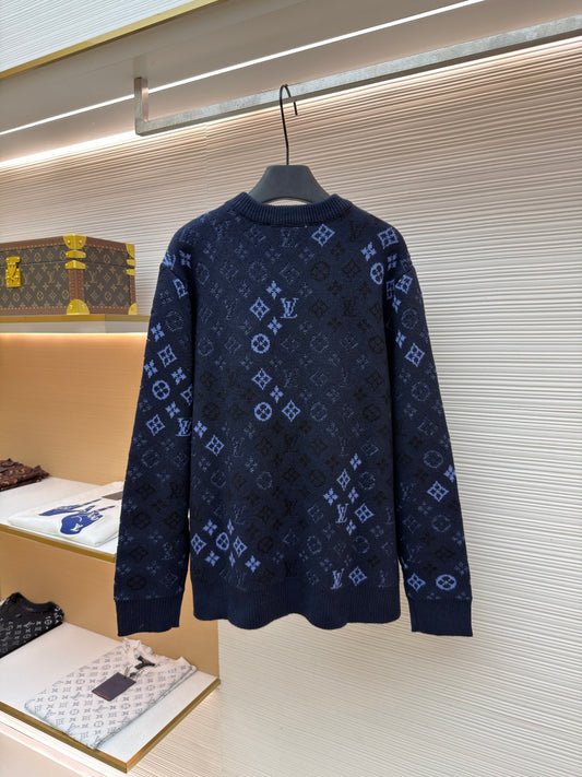 LV Logo Crewneck Sweater