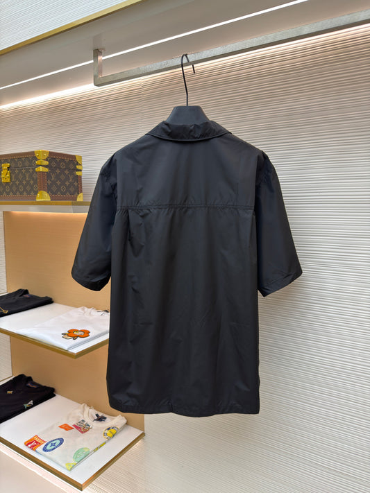 Logo Patch Short Sleeve Shirt