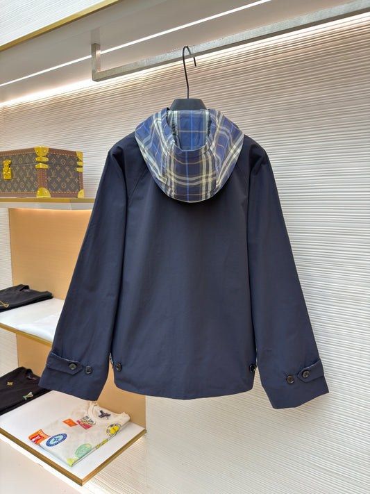 Reversible Hooded Jacket