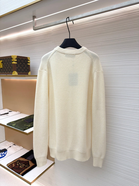 LV Logo Crewneck Sweater