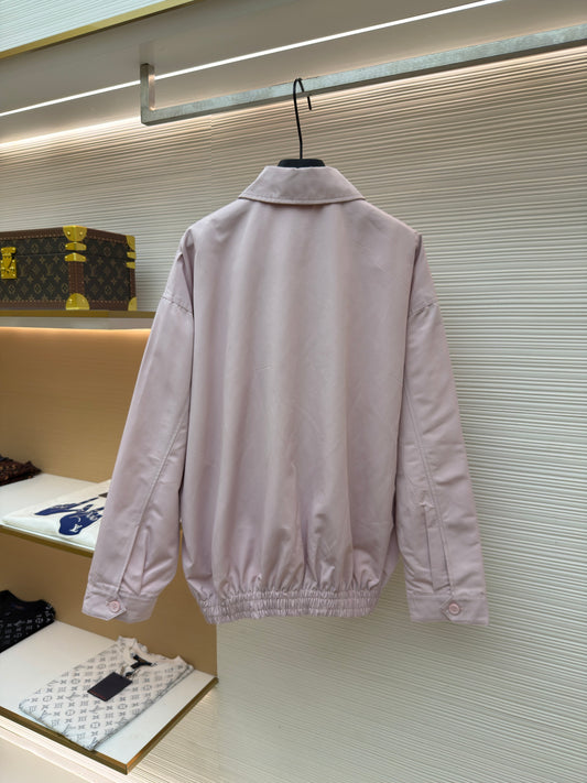 Embroidered Zip Jacket