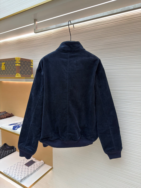 Embroidered Corduroy Jacket