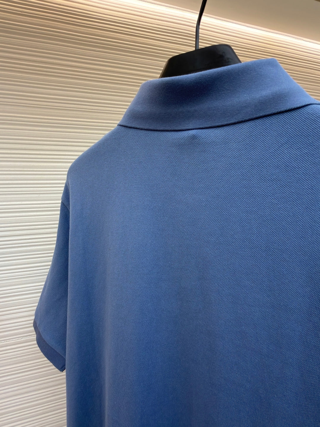 Logo Patch Polo Shirt