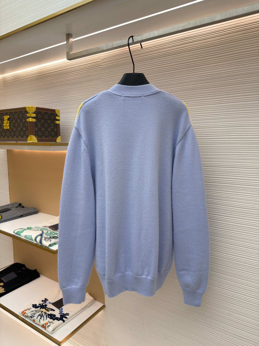 LV Logo Knit Cardigan