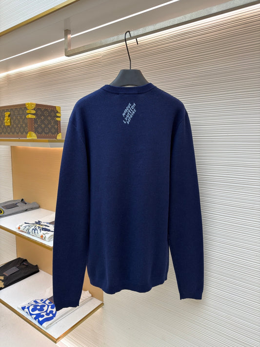 LV Logo Crewneck Sweater