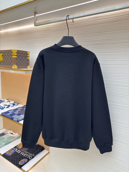 Embroidered Crewneck Sweatshirt