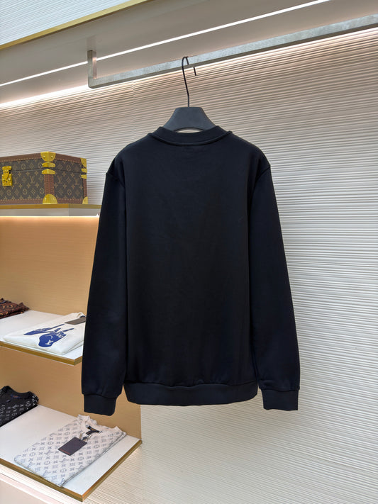 Logo Patch Crewneck Sweatshirt