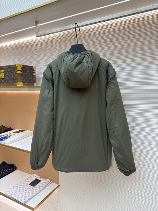 Embroidered Down Jacket
