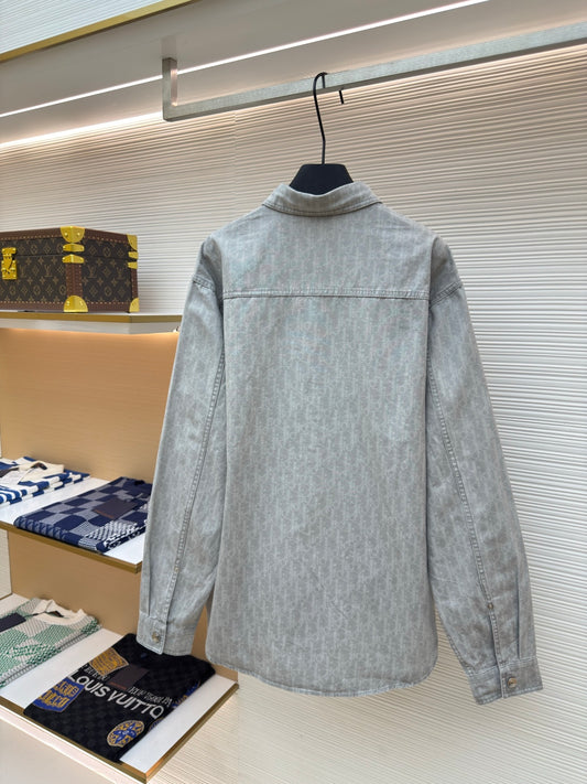 Graphic Denim Jacket