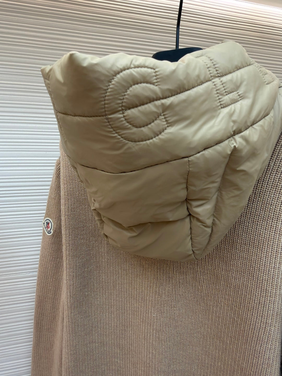 Embroidered Down Jacket