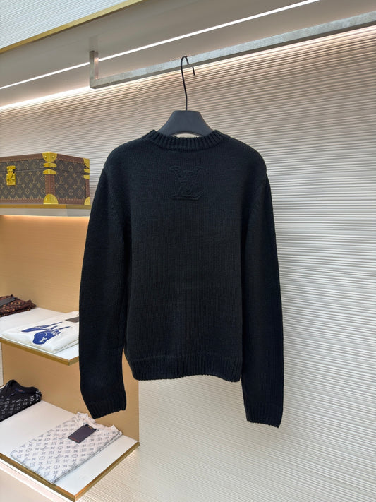 LV Logo Crewneck Sweater