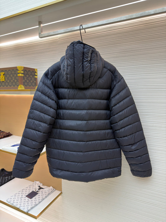Embroidered Down Jacket