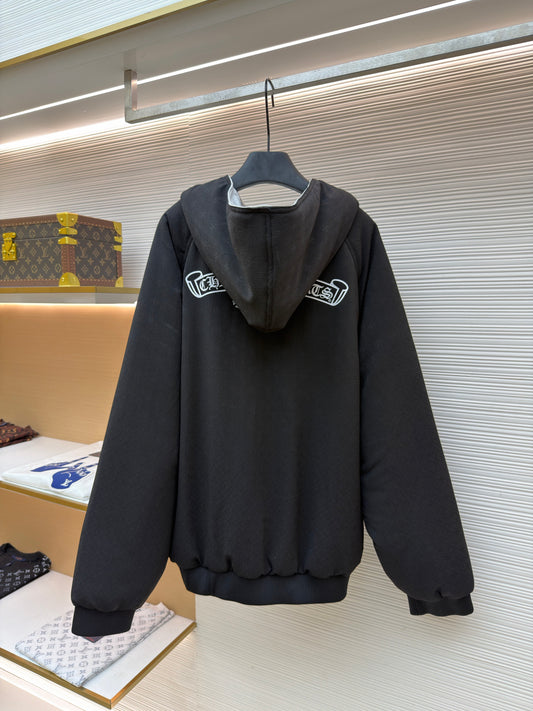 Horseshoe Hooded Down Jacket