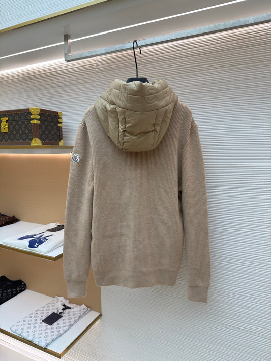 Embroidered Down Jacket