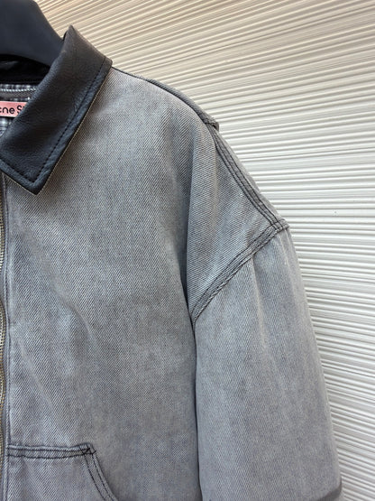 Denim Down Jacket