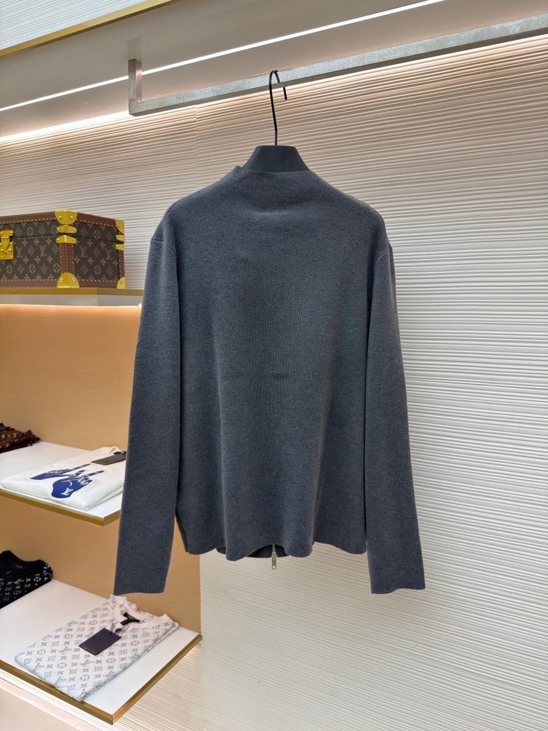 CD Logo Wool Knit Cardigan