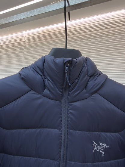 Embroidered Down Jacket