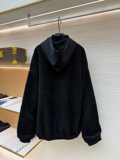 Reflective Zip-Up Hoodie