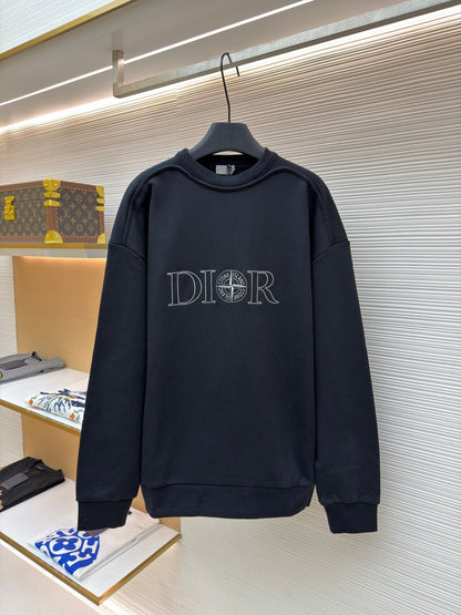 Embroidered Crewneck Sweatshirt
