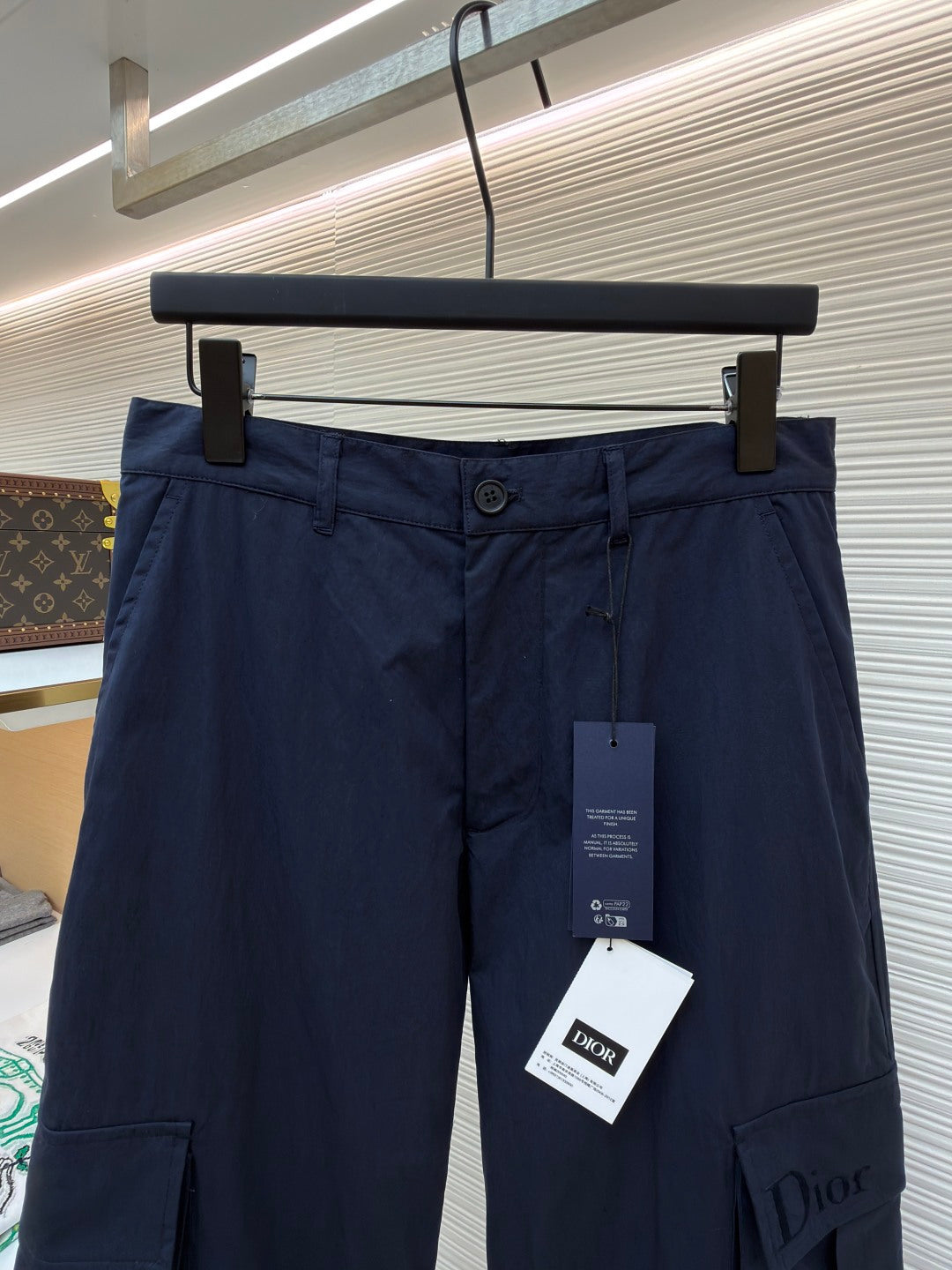 Embroidered Cargo Trousers