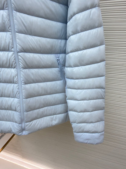 Embroidered Down Jacket