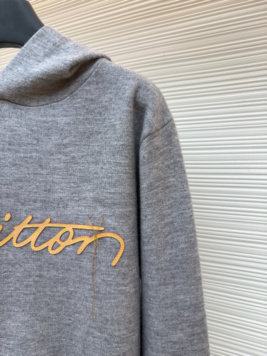 LV Logo Cashmere Hoodie