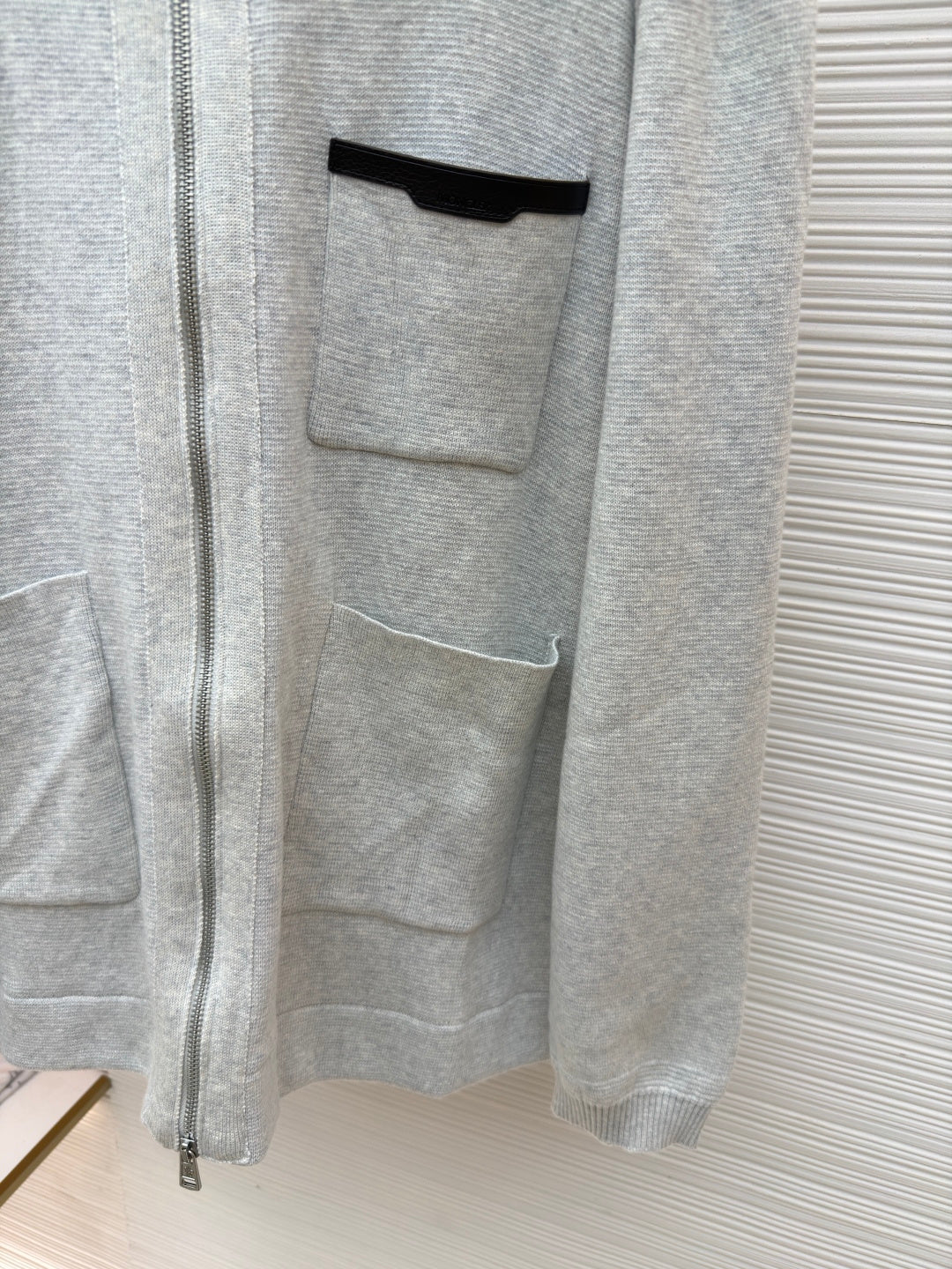 Logo Patch Zip Jacket