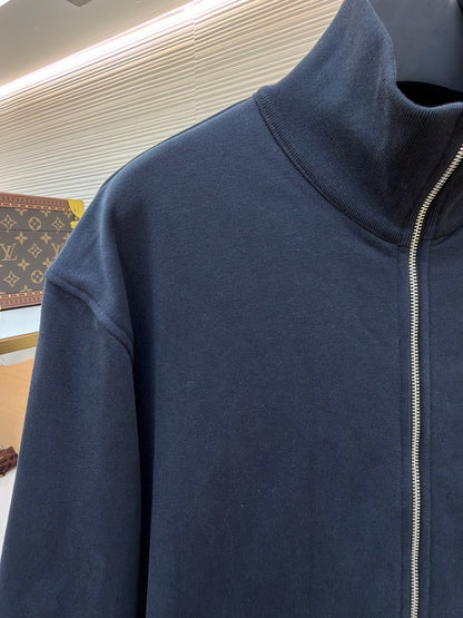 Embroidered Zip Jacket