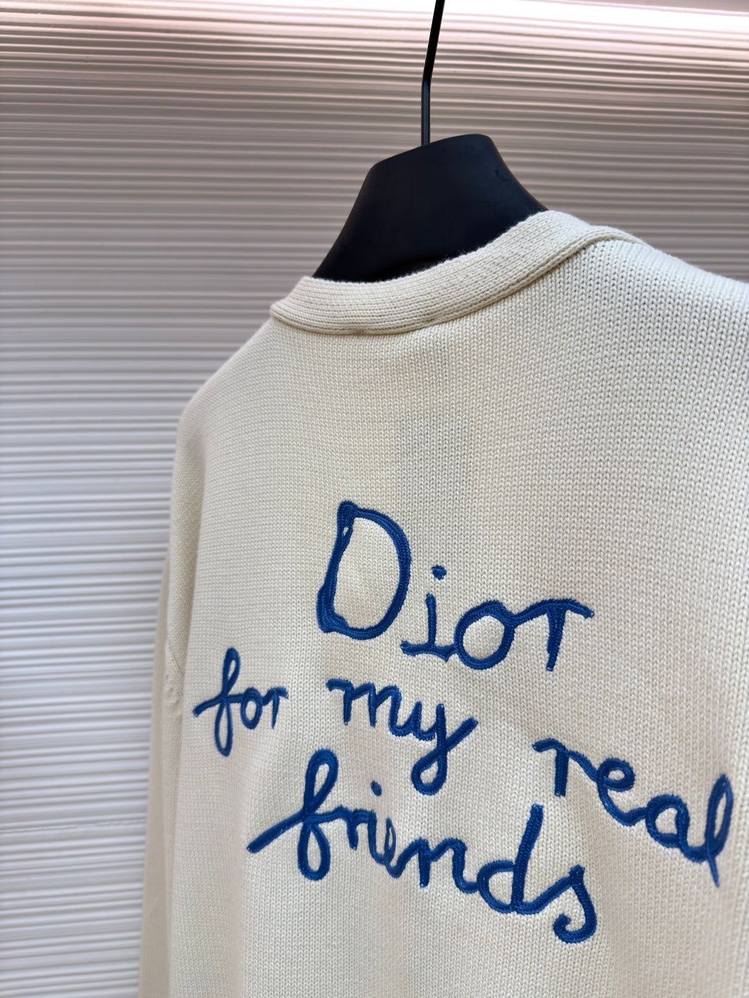 Embroidered Knit Cardigan