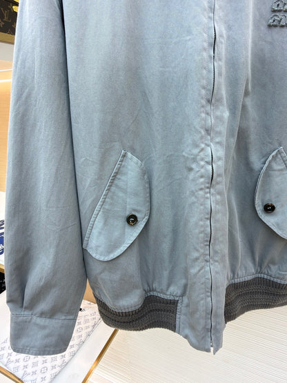 Embroidered Zip Jacket