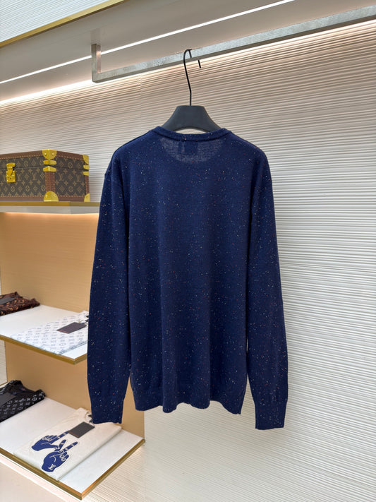 CD Logo Wool Crewneck Sweater