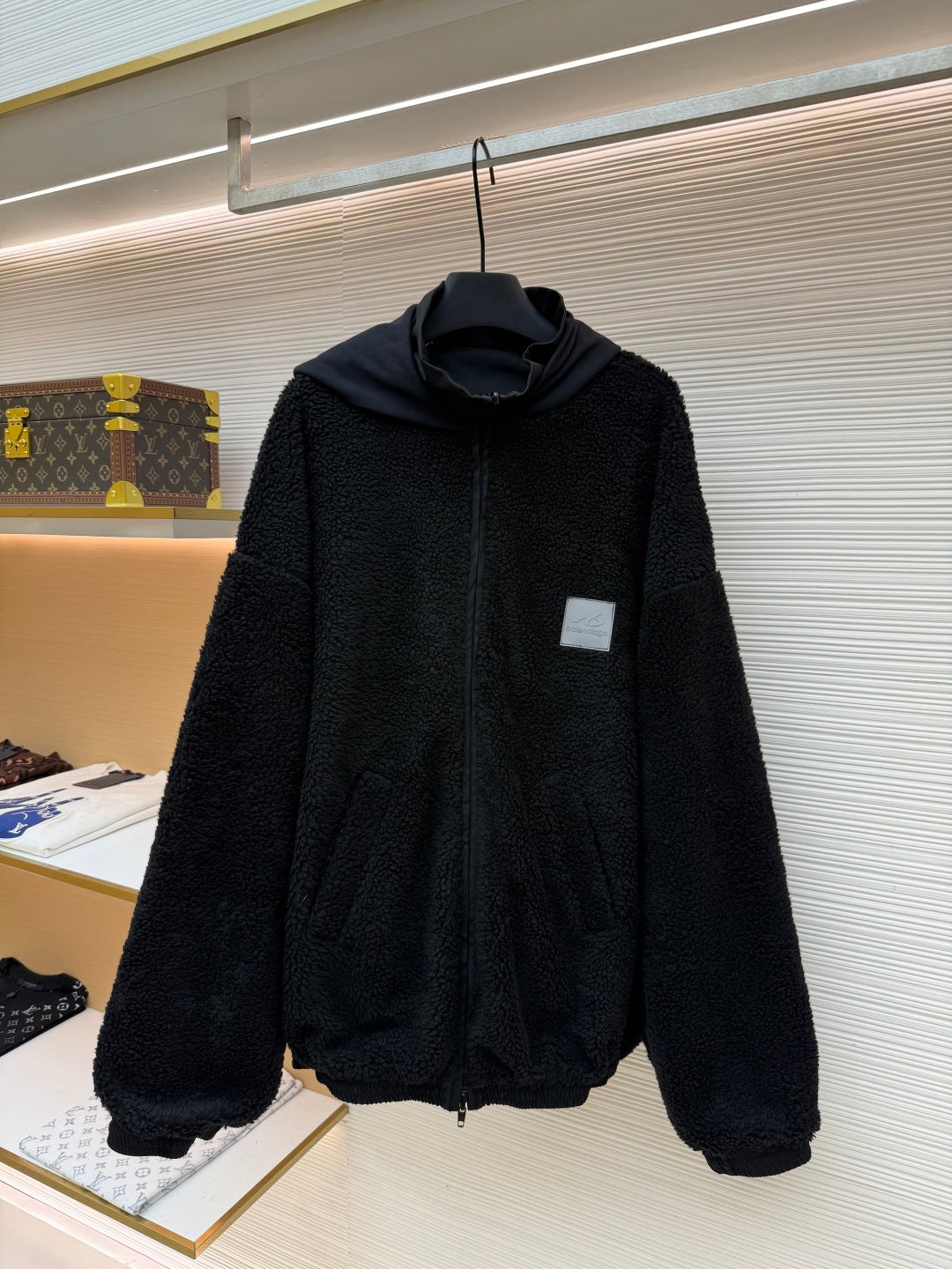 Reflective Zip-Up Hoodie