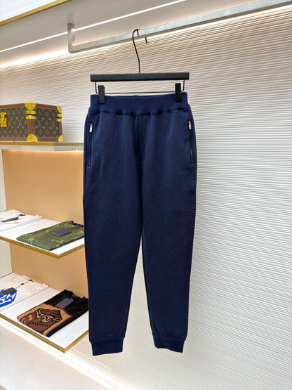 Oblique Cashmere Trousers
