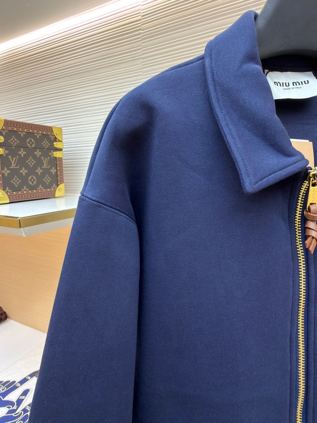 Embroidered Zip Jacket